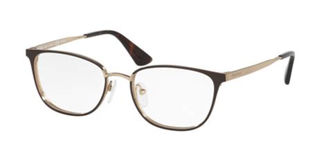 Prada PR 58SVD Asian Fit ZVN1O1 Glasses Brown